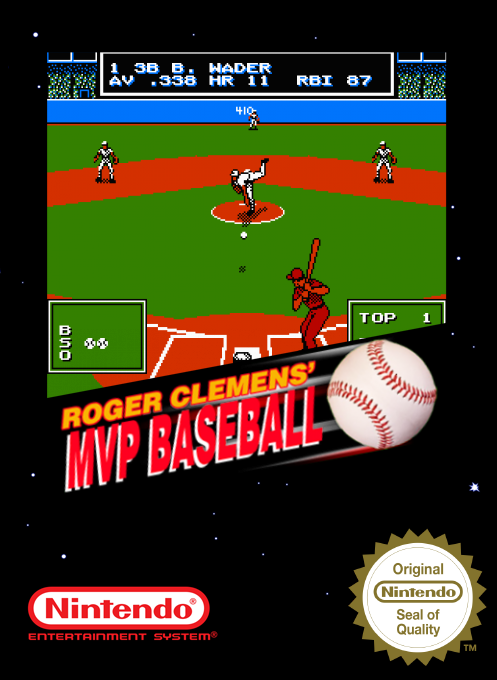 Roger Clemens' MVP Baseball (USA) (Rev 1) box art